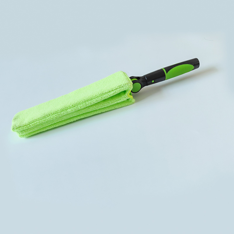 Tarpų valymo šepetys buitiniam žaliuzių šepečiui, oro kondicionieriaus oro išleidimo angos šepečiui, kuris gali prailginti lubų valymo šluostę