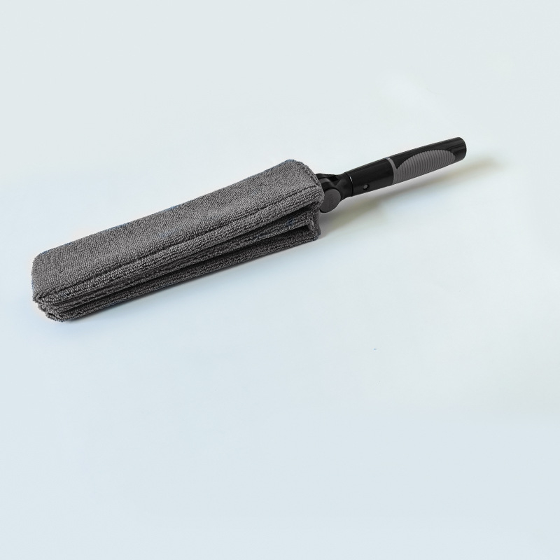 Tarpų valymo šepetys buitiniam žaliuzių šepečiui, oro kondicionieriaus oro išleidimo angos šepečiui, kuris gali prailginti lubų valymo šluostę