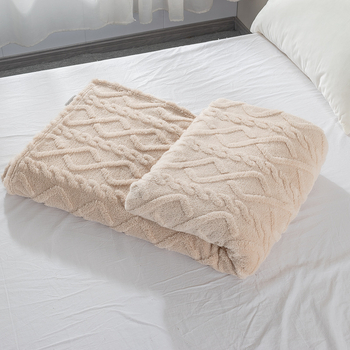 ✅280GSM Κουβέρτα Tafu μονής στρώσης διπλής όψης από βελούδο, διαφανής, για τέσσερις εποχές, για μεσημεριανό διάλειμμα