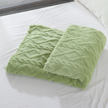 ✅280GSM Κουβέρτα Tafu μονής στρώσης διπλής όψης από βελούδο, διαφανής, για τέσσερις εποχές, για μεσημεριανό διάλειμμα