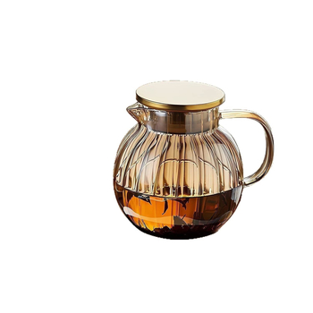 Naujas stiklinis šalto vandens virdulys, atsparus aukštai temperatūrai ir sprogimui šalto vandens virdulys, „Lanling“ virdulys, sutirštintas buitinis didelės talpos šalto virinto vandens puodelis