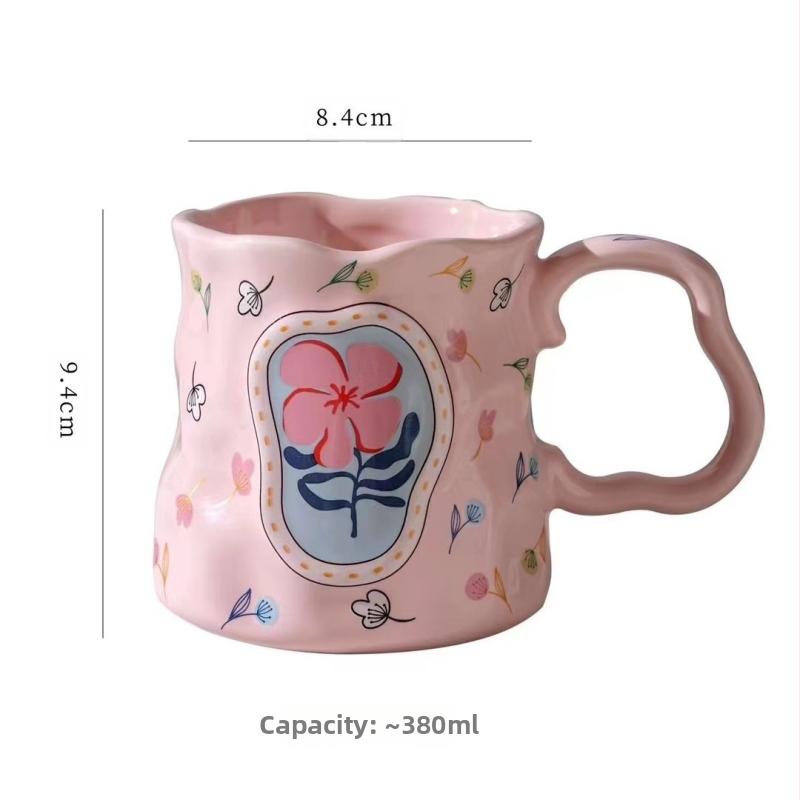 Uus toode Väike punane raamat Raputa Heli Internet Populaarne loominguline käsitsi sõtkuv keraamiline kruus Reklaamkingitus Ühekordne tass Isikupärastatud veekruus meestele ja naistele