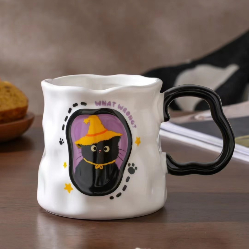 Uus toode Väike punane raamat Raputa Heli Internet Populaarne loominguline käsitsi sõtkuv keraamiline kruus Reklaamkingitus Ühekordne tass Isikupärastatud veekruus meestele ja naistele