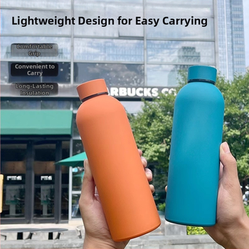 Kummivärv Sport väikese suuga pudel vaakumtops kahekihiline vaakum 304 roostevabast terasest Coca-Cola pudel kuum Ameerika väikese suuga tass