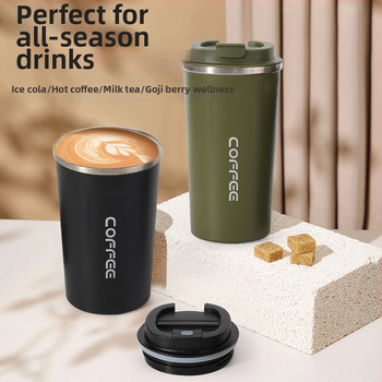 Διασυνοριακή μόδα έξυπνη οθόνη θερμοκρασίας φλιτζάνι καφέ 304 από ανοξείδωτο χάλυβα κενού μόνωση φλιτζάνι φορητό αυτοκίνητο φλιτζάνι νερό
