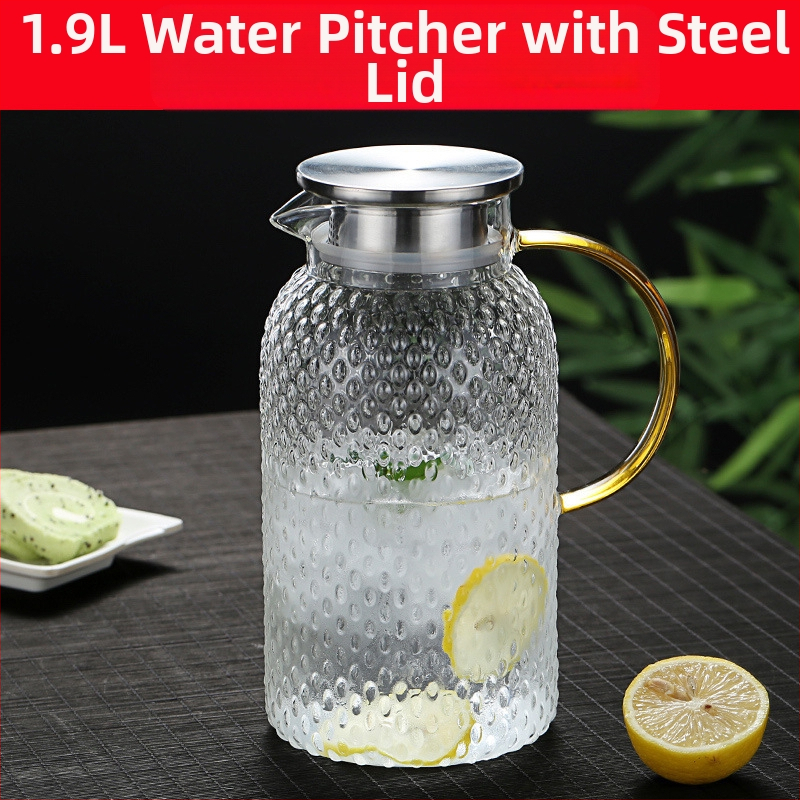 Arbatinukas stiklinis šalto vandens virdulys, aukštai temperatūrai atsparus gėlių formos arbatinukas su filtru, buitinė žvakė arbatai ruošti, didelis karšto vandens virdulys