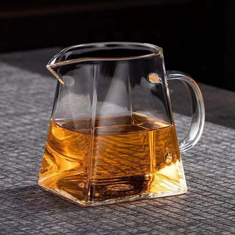 Buitinis arbatos filtras, aukštai temperatūrai atsparus arbatinukas, elegantiškas puodelis, arbatinukas, arbatos ir vandens atskyrimo arbatos virimo aparatas, stiklinis arbatos puodelis