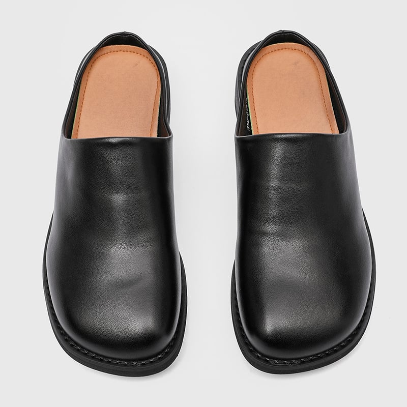 Mocasini Boken pentru bărbați, cu vârf plat, fără mâneci, model nou, 91519-K