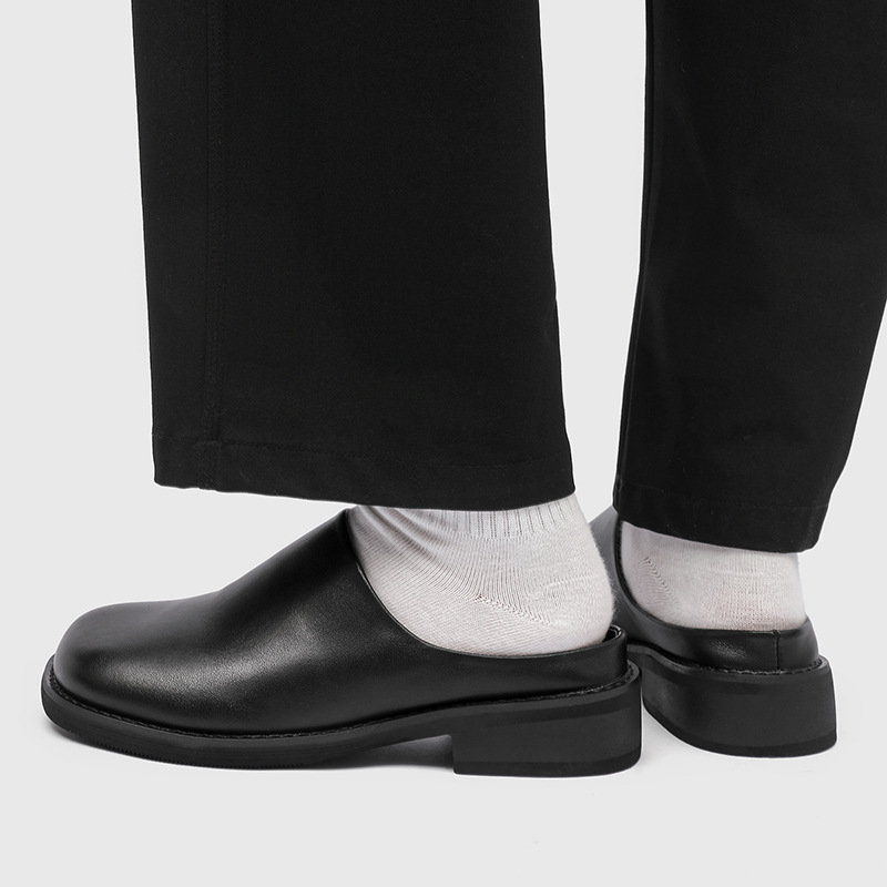 Mocasini Boken pentru bărbați, cu vârf plat, fără mâneci, model nou, 91519-K