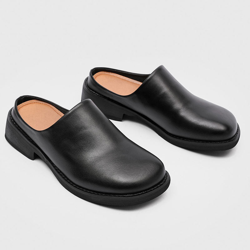 Mocasini Boken pentru bărbați, cu vârf plat, fără mâneci, model nou, 91519-K