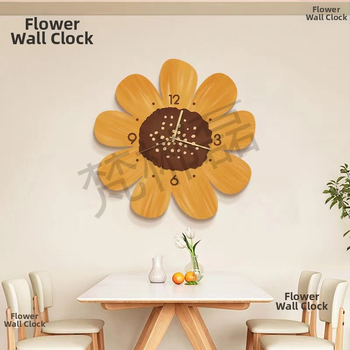 Alkalmi falióra, falra akasztható óra, vendég étterem, kreatív virágos hálószoba, pásztori stílusú szobadekoráció, csendes óra