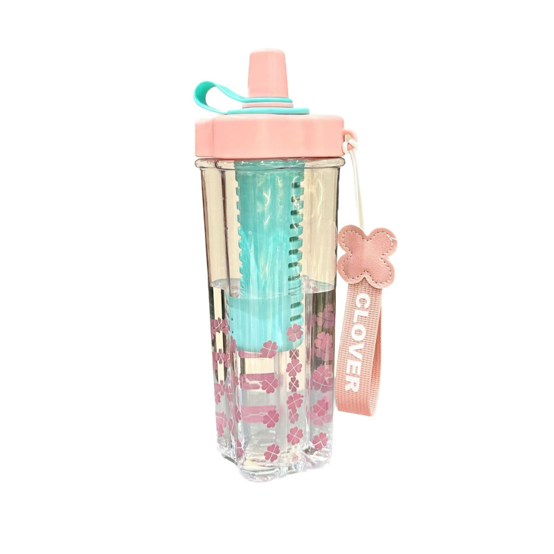 Nagy értékű új, hordozható, tea-víz elválasztóval ellátott, szívócsöves teáscsésze, női illatosított teatartó, műanyag sportvíztartó, nagy kapacitású, nyári