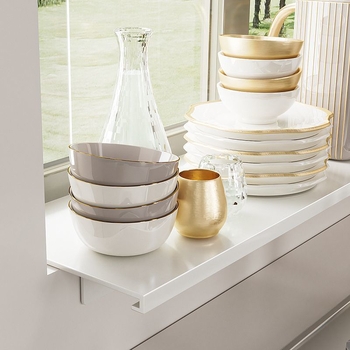 Ράφι αποθήκευσης για πλακέτες επέκτασης περβάζιου κουζίνας χωρίς τρύπημα, πάγκος εργασίας, μαγνητική επέκταση χωρίσματος παραθύρου, διπλή στρώση αποθήκευσης