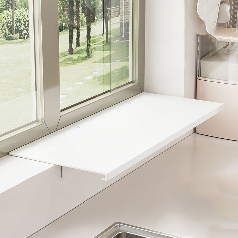 Löögivaba köögi aknalaua pikendusplaadi hoiuriiul, tööpinna laiendatud akna magnetiline vaheseina pikendus, kahekihiline hoiuriiul