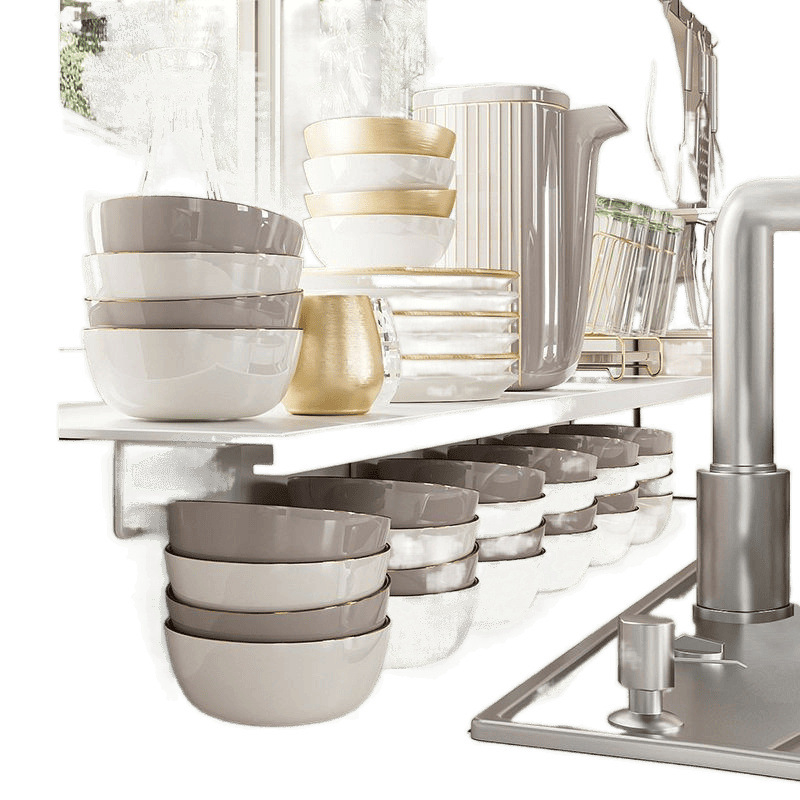 Löögivaba köögi aknalaua pikendusplaadi hoiuriiul, tööpinna laiendatud akna magnetiline vaheseina pikendus, kahekihiline hoiuriiul