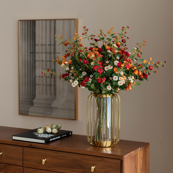 Southern Cross akadálymentesített luxus retró virágos művirág-kompozíció virágkompozíció nappali szárított virágkompozíció asztali virágkompozíció