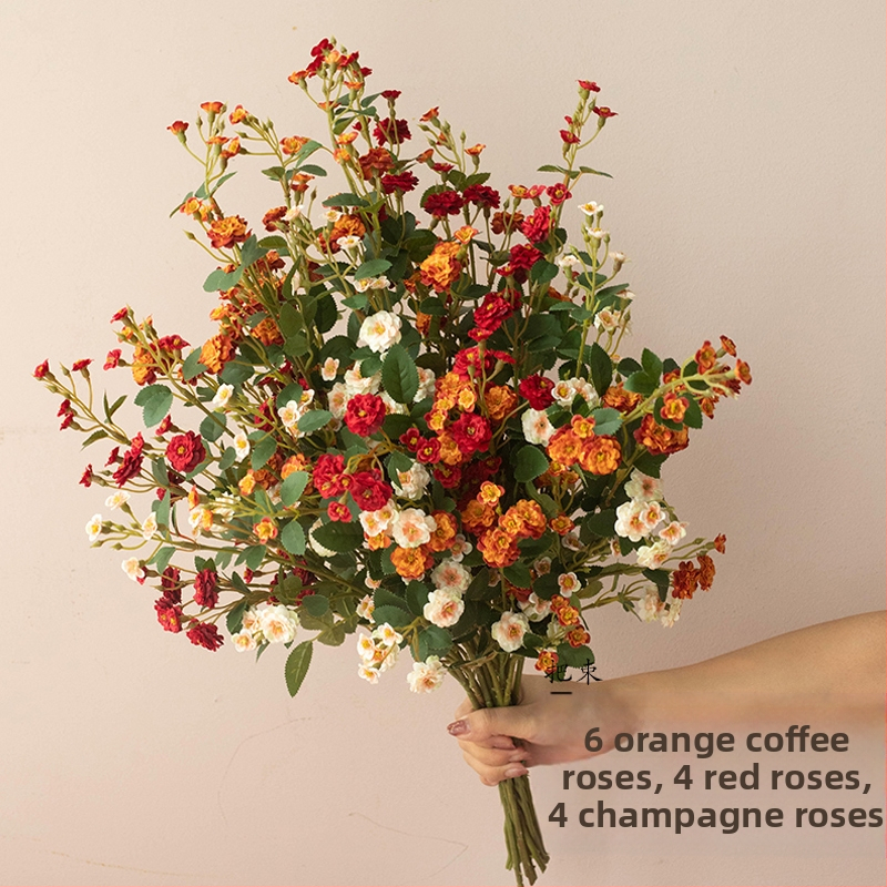 Southern Cross akadálymentesített luxus retró virágos művirág-kompozíció virágkompozíció nappali szárított virágkompozíció asztali virágkompozíció