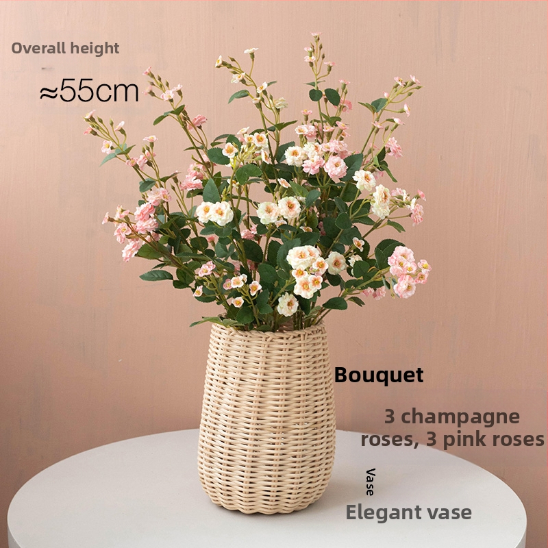 Southern Cross akadálymentesített luxus retró virágos művirág-kompozíció virágkompozíció nappali szárított virágkompozíció asztali virágkompozíció