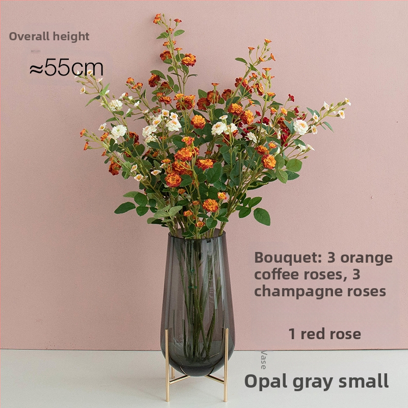 Southern Cross akadálymentesített luxus retró virágos művirág-kompozíció virágkompozíció nappali szárított virágkompozíció asztali virágkompozíció