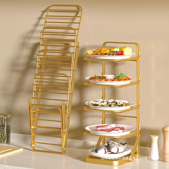 Ράφι κουζίνας για πιάτα τοίχου, πτυσσόμενη βάση αποθήκευσης πολλαπλών λειτουργιών, δωρεάν αποστολή