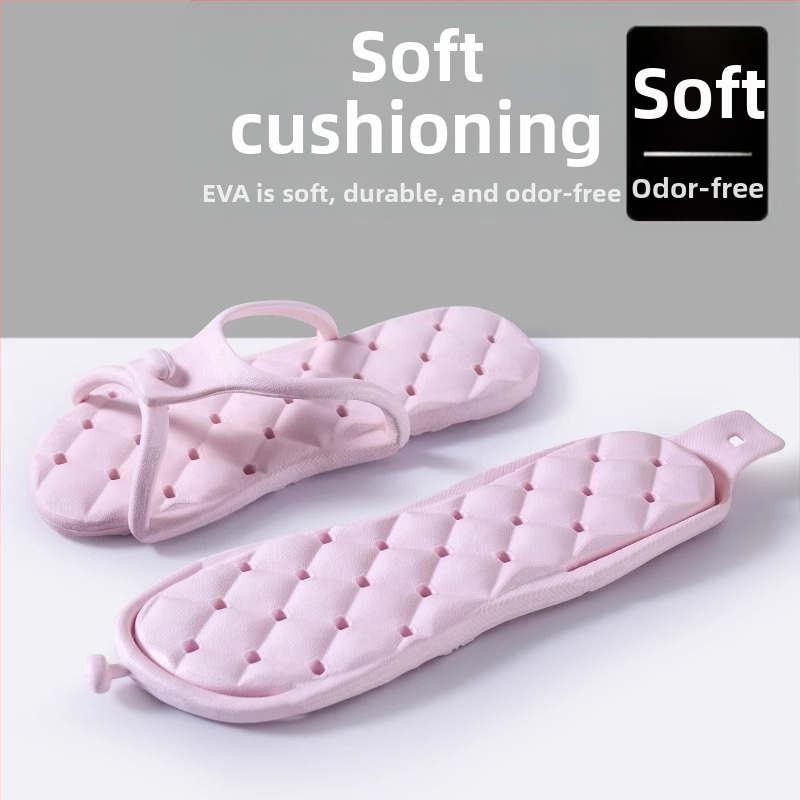 Ceļojumu čības Pārnēsājamas neslīdošas ceļojumu sandales Sieviešu sandales Čības Komandējuma peldēšanas saliekamās vīriešu vannas istabas viesnīcas