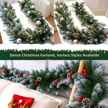 2025 noi decorațiuni de Crăciun, ornamente din ratan, agățat pe ușă, fundal, recuzită de perete, coroană, pandantiv, aspect scenă de activitate