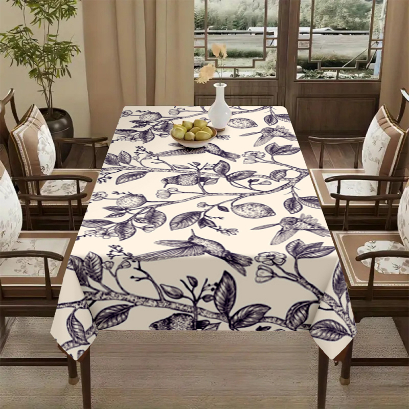 Față de masă transfrontalieră populară cu imprimare digitală 3D, față de masă, față de masă nouă pentru casă, modă elegantă, restaurant, decor, pânză