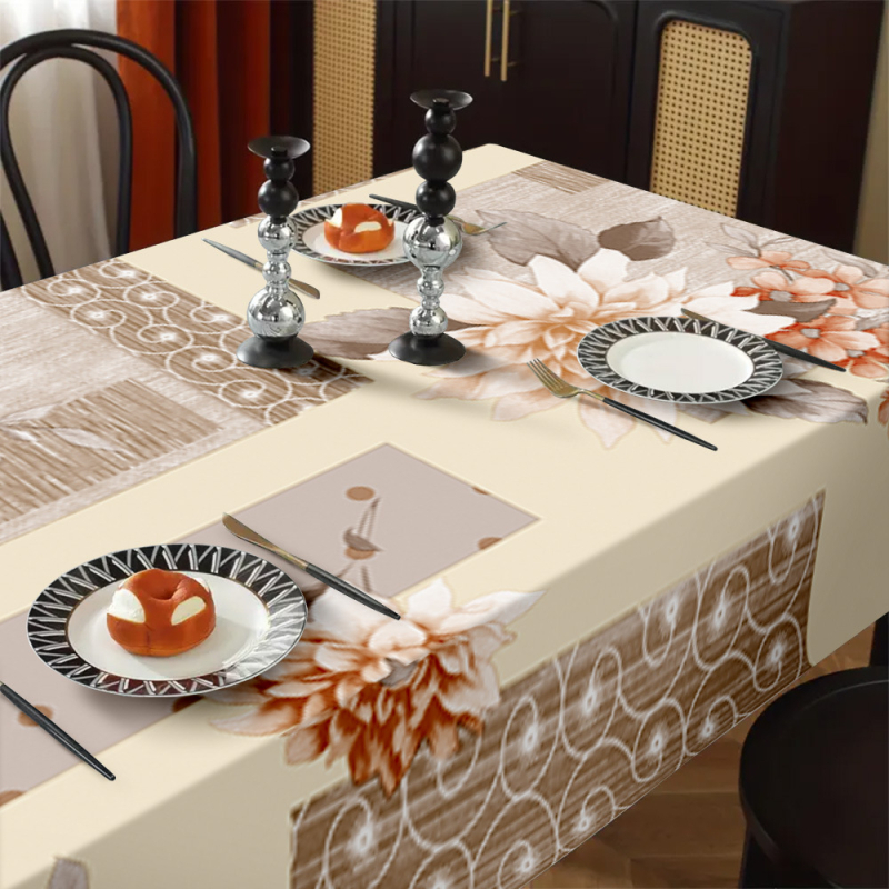 Prekogranični popularni 3D digitalni tisak stolnjak stolnjak novi kućni modni elegantni ukras za restoran