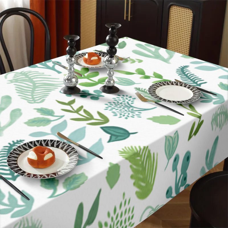 Prekogranični popularni 3D digitalni tisak stolnjak stolnjak novi kućni modni elegantni ukras za restoran