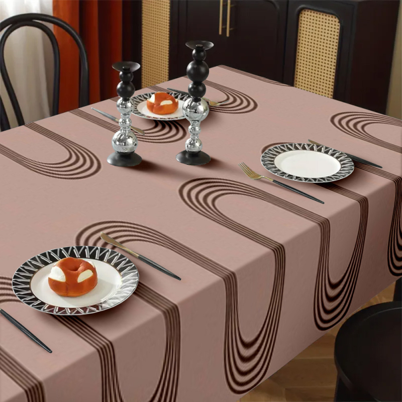 Prekogranični popularni 3D digitalni tisak stolnjak stolnjak novi kućni modni elegantni ukras za restoran