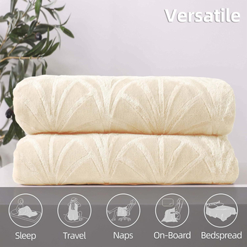 „Ins Style“ žmogaus rašto skintų gėlių flanelinė antklodė, skandinaviško stiliaus, sustorinta antklodė, svetainės, miegamojo, sofos antklodė