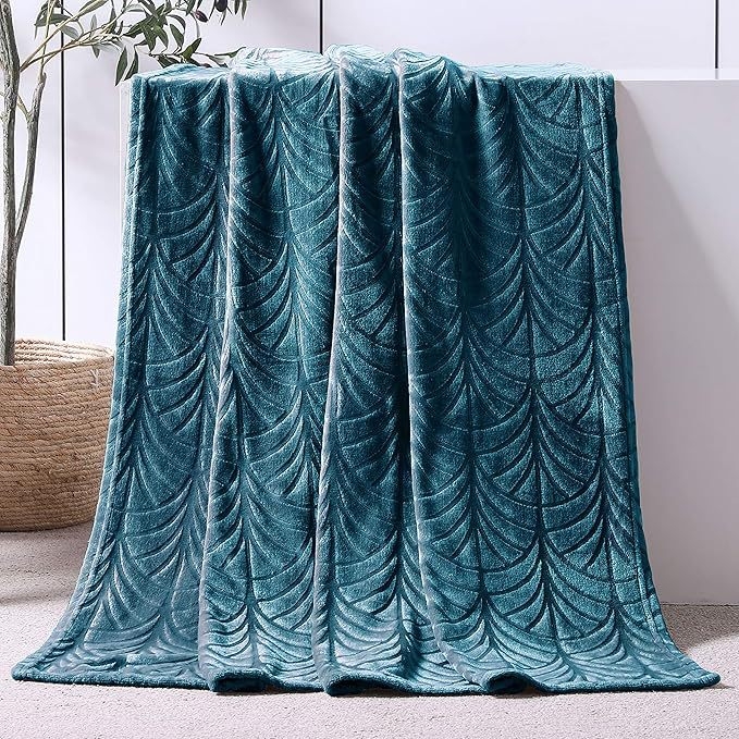 „Ins Style“ žmogaus rašto skintų gėlių flanelinė antklodė, skandinaviško stiliaus, sustorinta antklodė, svetainės, miegamojo, sofos antklodė