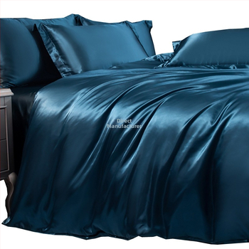 Плик за завивка от ледена коприна, едно парче, летен измит копринен плик за завивка, комплект чаршафи от четири части, комплект за студентско общежитие, единичен копринен плик за завивка