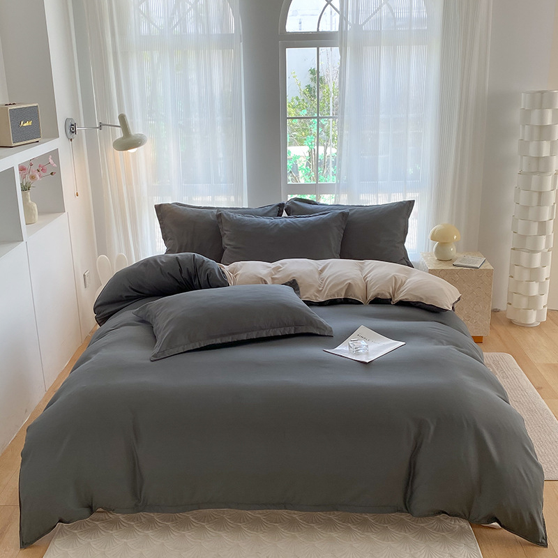 „Cross-Border“ studentų bendrabučio patalynė, keturių dalių paklodės užvalkalas, trijų dalių dovanų grupėms, namų tekstilės rinkinys, didmeninė prekyba.