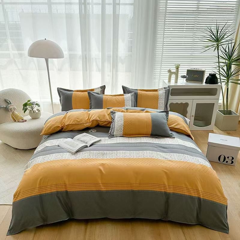 „Cross-Border“ studentų bendrabučio patalynė, keturių dalių paklodės užvalkalas, trijų dalių dovanų grupėms, namų tekstilės rinkinys, didmeninė prekyba.