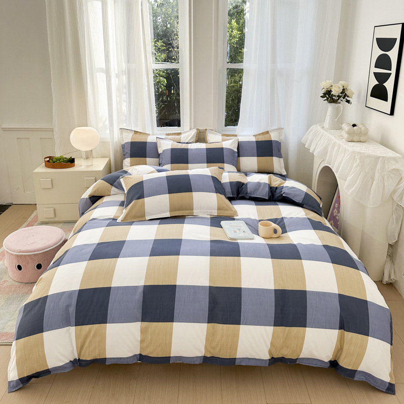 „Cross-Border“ studentų bendrabučio patalynė, keturių dalių paklodės užvalkalas, trijų dalių dovanų grupėms, namų tekstilės rinkinys, didmeninė prekyba.