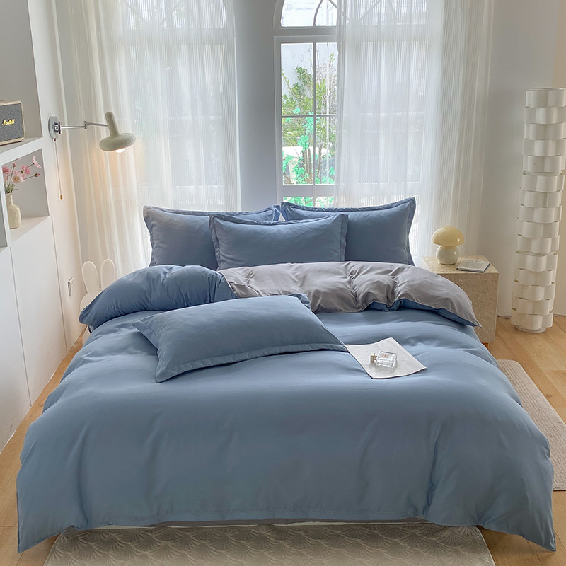 „Cross-Border“ studentų bendrabučio patalynė, keturių dalių paklodės užvalkalas, trijų dalių dovanų grupėms, namų tekstilės rinkinys, didmeninė prekyba.