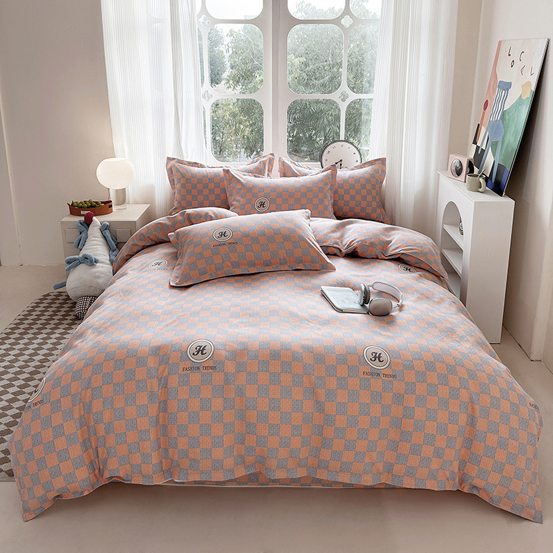 „Cross-Border“ studentų bendrabučio patalynė, keturių dalių paklodės užvalkalas, trijų dalių dovanų grupėms, namų tekstilės rinkinys, didmeninė prekyba.