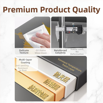 Ράφι αποθήκευσης φούρνου μικροκυμάτων κουζίνας, πολυλειτουργικό πάγκο κουζίνας, συρόμενο ράφι αποθήκευσης ρυζιού, εργοστάσιο χονδρικής