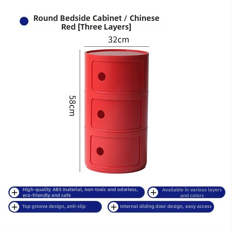 Nordic Ins Internet Celebrity ümar öökapp moodne minimalistlik plastmassist hoiukapp elutoa hoiukapp mitmekihiline väike külgkapp