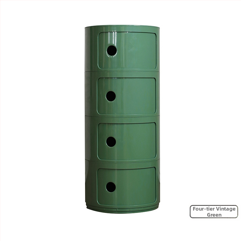 Nordic Ins Internet Celebrity ümar öökapp moodne minimalistlik plastmassist hoiukapp elutoa hoiukapp mitmekihiline väike külgkapp