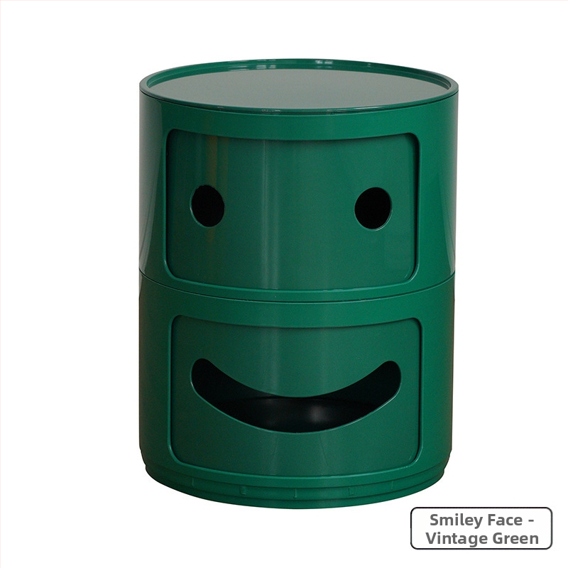 Nordic Ins Internet Celebrity ümar öökapp moodne minimalistlik plastmassist hoiukapp elutoa hoiukapp mitmekihiline väike külgkapp