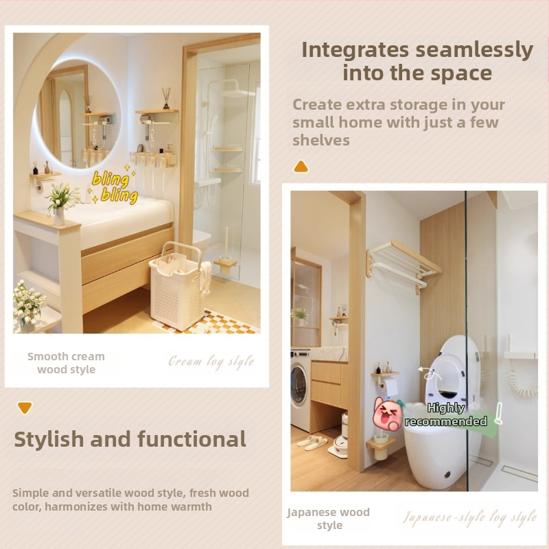 Крем стил стойка за тоалетна чиния, разширена тоалетна чиния без перфоратор, стойка за съхранение на тоалетна чиния за баня