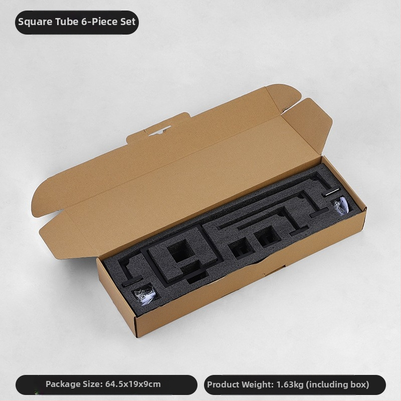 ♡Квадратна тръбна стойка за кърпи от неръждаема стомана, ринг за кърпи, кука за палта в банята, държач за кърпички, окачване за баня