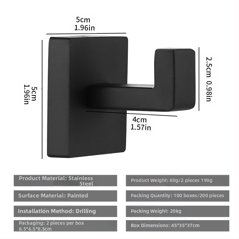 ♡Skersinis kvadratinis vamzdinis rankšluosčių kabykla, nerūdijančio plieno rankšluosčių kabykla, rankšluosčių žiedas, vonios kambario palto kabliukas, servetėlių laikiklis, vonios kambario pakabinimas