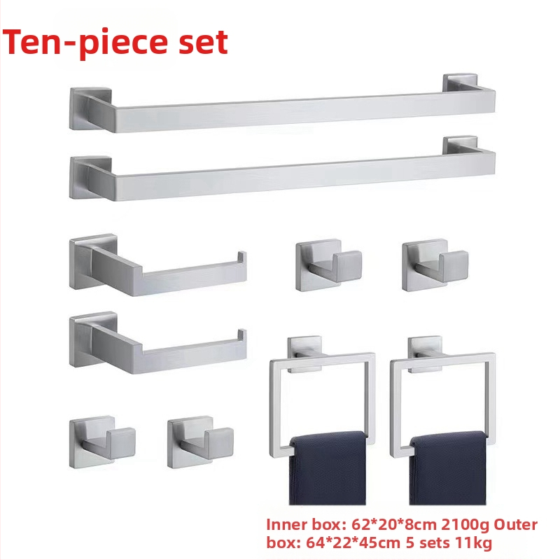 ♡Skersinis kvadratinis vamzdinis rankšluosčių kabykla, nerūdijančio plieno rankšluosčių kabykla, rankšluosčių žiedas, vonios kambario palto kabliukas, servetėlių laikiklis, vonios kambario pakabinimas