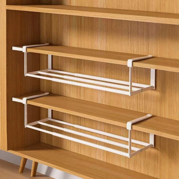 Sissetõmmatav kingariiul, majapidamiskingakapp, kihiline vahesein, kinga hoiustamise artefakt, ruumisäästlik rippkorv