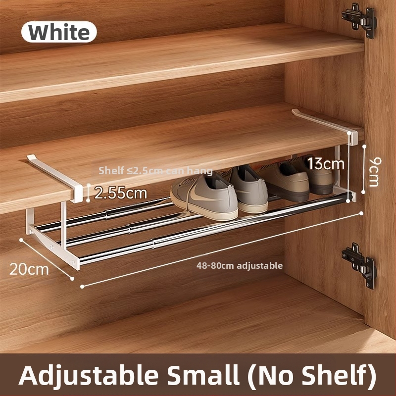 Sissetõmmatav kingariiul, majapidamiskingakapp, kihiline vahesein, kinga hoiustamise artefakt, ruumisäästlik rippkorv