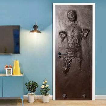 Αυτοκόλλητα αυτοκόλλητα πόρτας 3D για προστασία του περιβάλλοντος, χονδρικής πώλησης, ζεστό σχέδιο HD σε μέγεθος, αδιάβροχα, αντιολισθητικά, αντιρρυπαντικά αυτοκόλλητα πόρτας