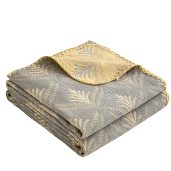 2025 m. antklodė, naujo stiliaus grynos medvilnės trijų sluoksnių siūlų rankšluosčių antklodė, grynos medvilnės biuro pietų pertraukos antklodė, sofos užvalkalas